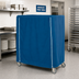 Thumbnail image #2 for Metro Waterproof Mariner Blue Vinyl-Nylon Coated Banquet Cart Cover, 48 x 21 x 54 Inches