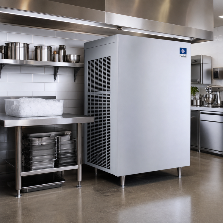 Product image #2 for Manitowoc RFP0620A Flake Ice Maker Machine, Air-Cooled, Self-Contained, 730 lb/Day