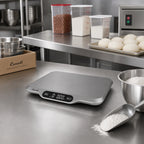 Thumbnail image #2 for CFS Brands SCDGSL33 Digital Portion Control Scale, 33 lb Capacity, Rectangular Stainless Steel Platform, Touch Controls