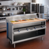 Thumbnail image #2 for La Rosa 72-Inch Electric Hot Food Table with 5 12