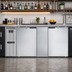 Thumbnail image #2 for Continental Refrigerator BB69NSS 69-Inch 2-Door Refrigerated Back Bar Cooler