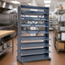 Thumbnail image #2 for Quantum Sloped Double-Sided Pick Rack, 36 x 36 x 63-1/2 Inches, 800 lb Capacity