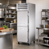 Thumbnail image #2 for True Spec Series One-Section Dual Temperature Reach-In Refrigerator/Freezer with Two Stainless Steel Half Swing Doors