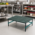 Thumbnail image #2 for Mobile Dunnage Rack with Louvered Polypropylene Mat, 30 x 24 x 14 Inches, 800 lb. Capacity
