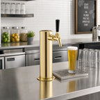 Thumbnail image #2 for Perlick Corporation EA2100-1TF Commercial Single-Faucet Air-Cooled Countertop Draft Arm, Tarnish-Free Brass