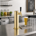 Thumbnail image #2 for Perlick Single-Faucet Air-Cooled Countertop Draft Arm, Tarnish-Free Brass