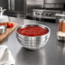 Thumbnail image #2 for Vollrath Round Beehive Insulated Double-Wall Stainless Steel Serving Bowl, 0.75 Quart