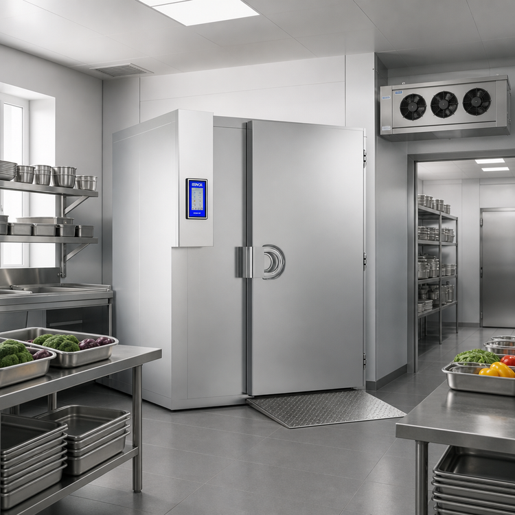 Product image #2 for MultiFresh MF 180.2 Roll-In Blast Chiller/Shock Freezer with Remote Air-Cooled Condensing Unit