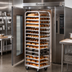 Thumbnail image #2 for Adamatic/Revent 1781C Roll-In Oven Rack, C-Lift, 8-Pan Capacity, Side Load