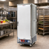 Thumbnail image #2 for Metro C5 3 Series Full-Height Mobile Heated Holding & Proofing Cabinet with Gray Insulation Armour, Solid Door, and Lip Load Slides