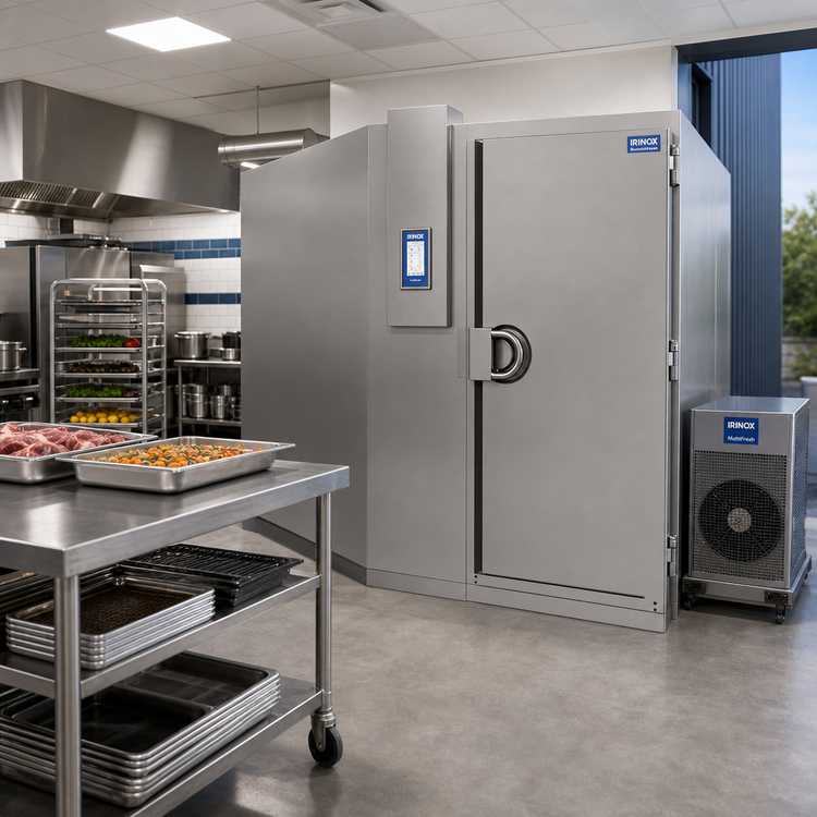 Product image #2 for MultiFresh MF 750.2 3T Pass-Thru Roll-In Blast Chiller and Shock Freezer with Remote Condensing Unit