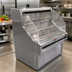 Thumbnail image #2 for Howard-McCray 35E Series Curved-Side Impulse Open-Air Merchandiser Cooler, 51 Inch, Self-Contained, Stainless Steel