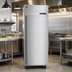 Thumbnail image #2 for Hoshizaki Steelheart HC1A-FS Upright Reach-In Heated Holding Cabinet, 1 Section, Full Stainless Steel Doors, 3-Shelf Capacity