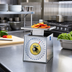 Thumbnail image #2 for Edlund Premier Series SR-2 OP Dishwasher Safe Stainless Steel Portion Control Scale with Oversized Platform, 32 oz x 1/4 oz