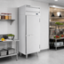 Thumbnail image #2 for Beverage-Air P-Series One-Section Pass-Thru Reach-In Refrigerator, 22.9 Cu. Ft., Top-Mounted Self-Contained, 2 Full-Height Solid Doors
