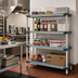 Thumbnail image #2 for MetroMax 4 Rust-Proof 4-Shelf Polymer Add-On Shelving Unit, 48