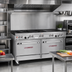 Thumbnail image #2 for Southbend Ultimate 60-Inch Gas Restaurant Range with 2 Standard Ovens, 5 Burners and 24-Inch Griddle