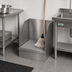 Thumbnail image #2 for John Boos Flush Floor Mount Stainless Steel Mop Sink with Fiberglass Subway-Style Grate, 21-7/8