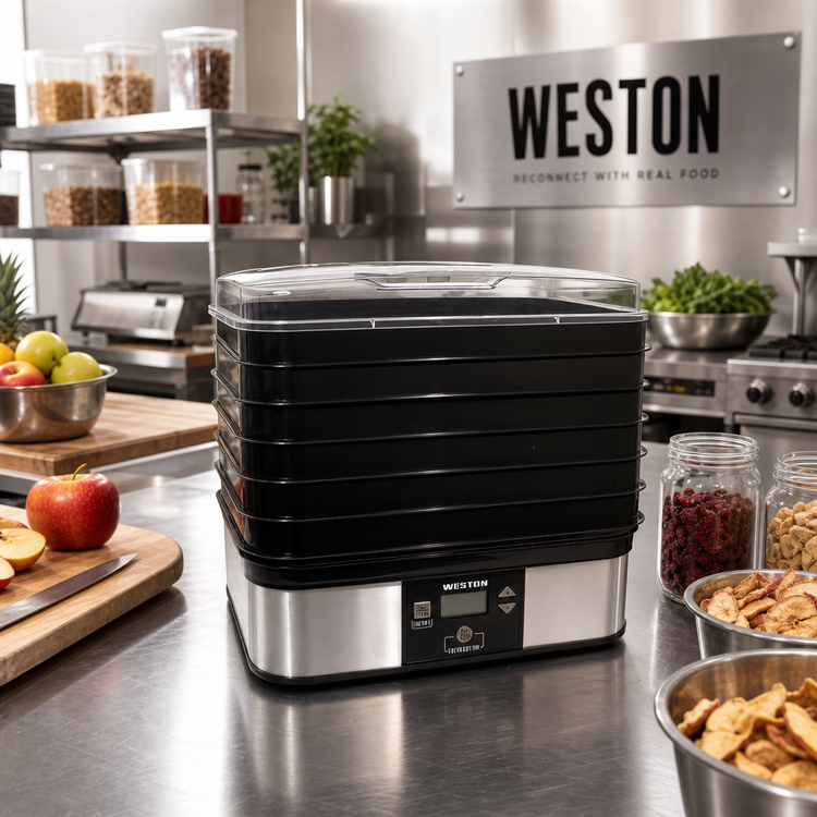 Product image #2 for Weston 6-Tray Single-Zone Countertop Digital Food Dehydrator