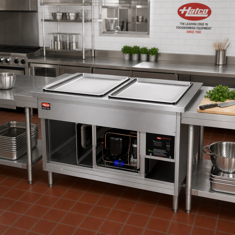Product image #2 for Hatco FTBP-1 Drop-In Self-Contained R-290 Frost Top for 1 Full-Size Sheet Pan