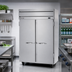 Thumbnail image #2 for Beverage-Air Horizon Series Two-Section Reach-In Refrigerator, 45.2 Cu. Ft., Top-Mounted Self-Contained, Solid Hinged Doors