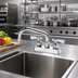 Thumbnail image #2 for Krowne Royal Series 4-Inch Center Deck Mount Manual Faucet with 6-Inch Swing Spout, Polished Chrome