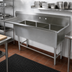 Thumbnail image #2 for John Boos Pro-Bowl 3-Compartment Stainless Steel Sink with 36-Inch Left Drainboard