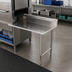 Thumbnail image #2 for Sapphire Manufacturing Straight Clean Dish Table, 24 x 30 Inches, Left-to-Right Operation, 304 Stainless Steel
