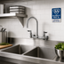 Thumbnail image #2 for T&S Brass Low-Lead Wall-Mount Faucet with 8