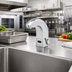 Thumbnail image #2 for T&S Brass ChekPoint Electronic Touchless Above-Deck Sensor Faucet, Deck Mount, Single Hole, Hydro-Generator