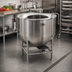 Thumbnail image #2 for 20-Gallon Stationary Direct Steam Kettle with 304 Stainless Steel Liner