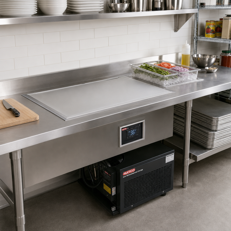 Product image #2 for Hatco CSUR-36-S Undermount Cold Shelf, 36 Inch x 24 Inch, Remote Refrigeration