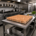 Thumbnail image #2 for Boos Block End Grain Northern Hard Rock Maple Island Countertop, 36 x 30 x 2-1/4 Inches