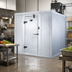 Thumbnail image #2 for Outdoor Quick Ship Walk-In Freezer, 6-Foot x 6-Foot, with Aluminum Floor and R-448A Remote Refrigeration
