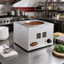 Thumbnail image #2 for RedHots 11 Quart Countertop Electric Food Warmer, Stainless Steel, Wet/Dry, 120V