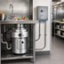 Thumbnail image #2 for InSinkErator SS-200 Complete Commercial Food Waste Disposer Package with 12-Inch Bowl and AquaSaver AS-101 Control Center