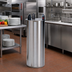 Thumbnail image #2 for Unheated Drop-In Shielded Stainless Steel Plate Dispenser, 9-1/8 Inch Max Plate, Approx. 50 Plate / 36 Bowl Capacity