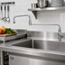 Thumbnail image #2 for T&S Brass Single Pantry Deck-Mount Faucet with 12-Inch Double Joint Swing Nozzle
