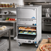 Thumbnail image #2 for Comstock-Castle 2PO26 Double-Stack Gas Pizza Deck Oven with 4 Hearth Decks