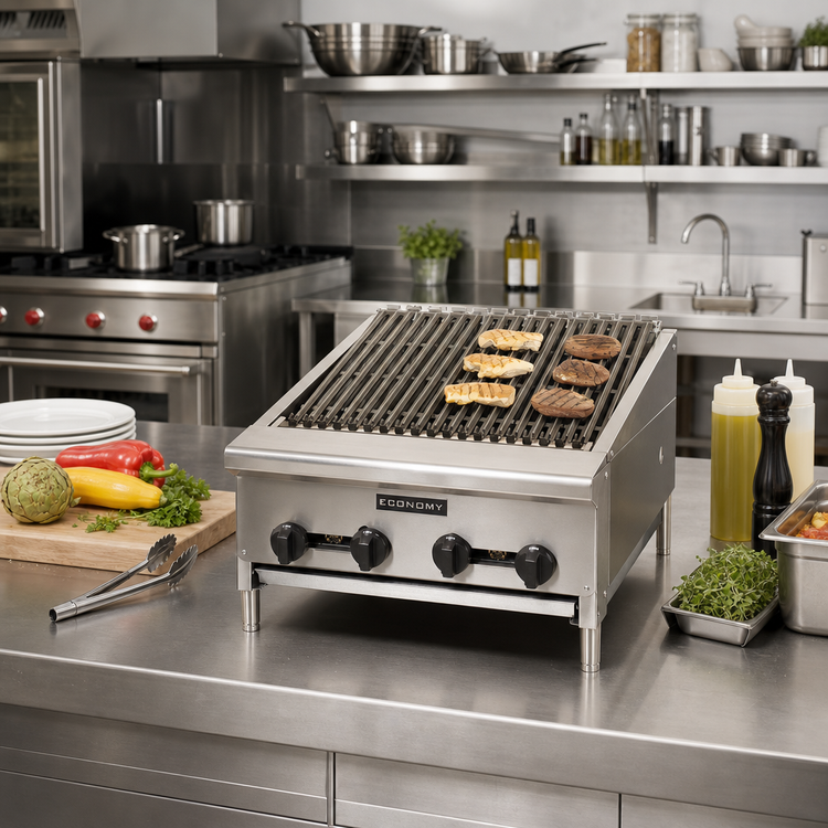 Product image #2 for Comstock-Castle Castle Series Countertop Gas Char-Broiler with 36 x 20 Inch Cooking Area