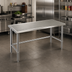 Thumbnail image #2 for Eagle Group Spec-Master Marine Series Stainless Steel Work Table, 48 x 24 Inches, 14 Gauge