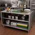 Thumbnail image #2 for BK Resources 48-Inch x 30-Inch Stainless Steel Chef Table with Open-Front Cabinet Base