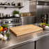 Thumbnail image #2 for John Boos Boos Block Blended Edge Grain Maple Kitchen Countertop, 12 x 25 x 1-1/2 Inch, Oil Finish