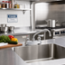 Thumbnail image #2 for Fisher Deck-Mount Manual Faucet with 6-Inch Swing Spout, 4-Inch Centers