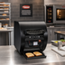 Thumbnail image #2 for Hatco Toast-Qwik Countertop Horizontal Conveyor Toaster with Touchscreen Controls, 208V, Designer Black