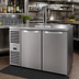 Thumbnail image #2 for True Premier Bar Two-Section Refrigerated Draft Bar Cooler with 1-Faucet Column, Stainless Steel, 52 Inches Wide