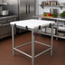 Thumbnail image #2 for John Boos GMT010 40 x 30-Inch Poly Top Breaking Table with Reversible 1-1/2-Inch-Thick HDPE Top