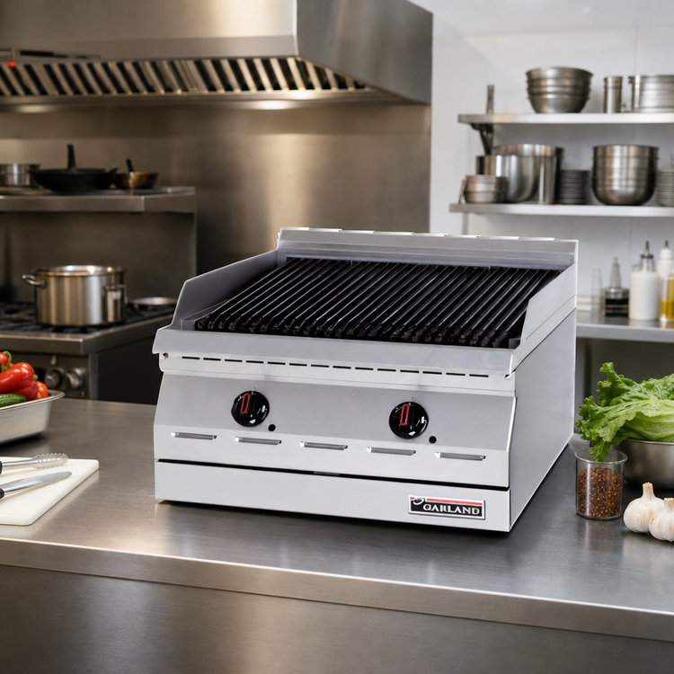 Product image #2 for Garland Designer Series 36-Inch Countertop Gas Charbroiler with Flame-Failure Protection