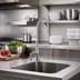 Thumbnail image #2 for T&S Brass Single Pantry Deck-Mount Faucet with 6-Inch Rigid Gooseneck Spout