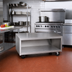 Thumbnail image #2 for La Rosa 62-Inch x 28-Inch Mobile Open Base Equipment Stand, 304 Stainless Steel